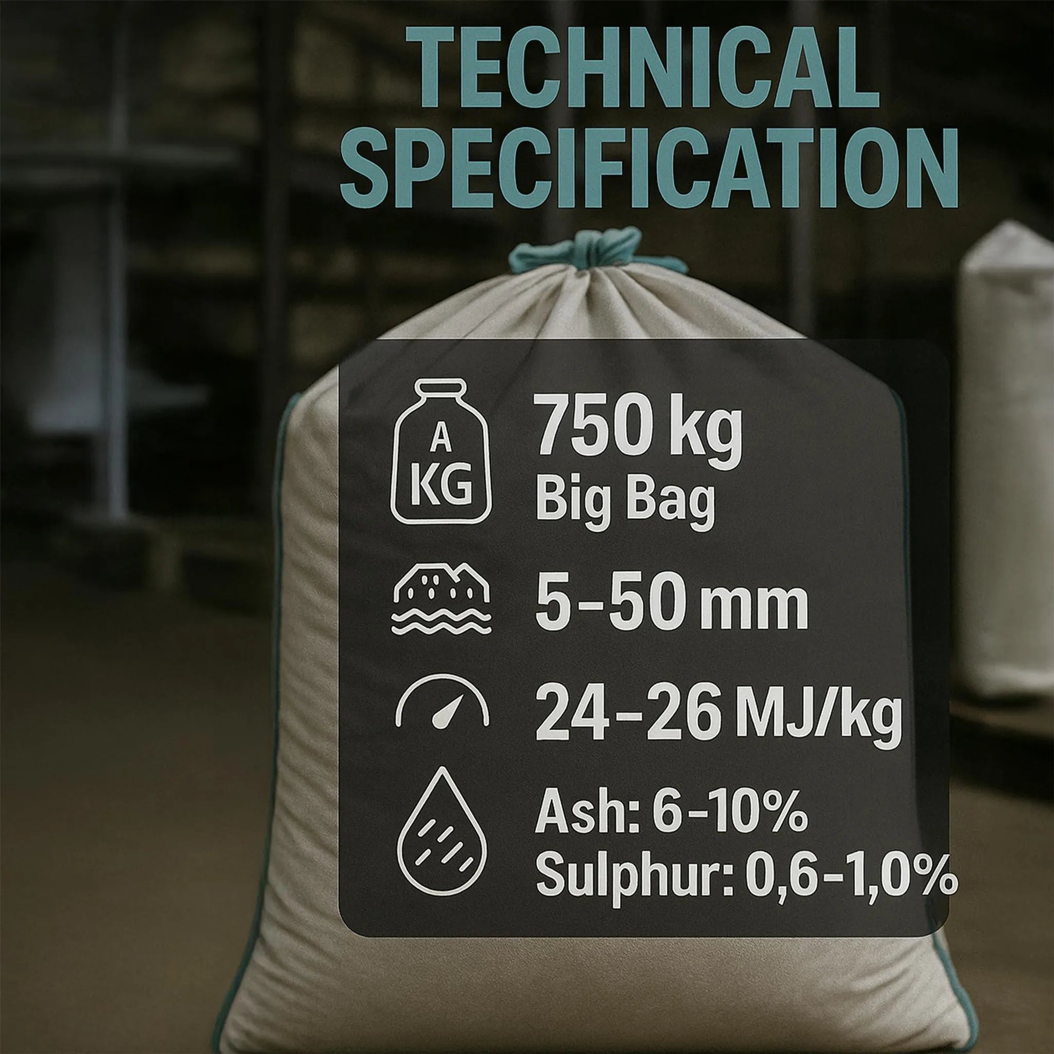 Steinkohle (hnedé uhlie): 750 kg Anthrazitkohle (antracit): 5-50 mm Vysoká výhrevnosť Kúrenie v krbe Kúrenské uhlie GiDeli